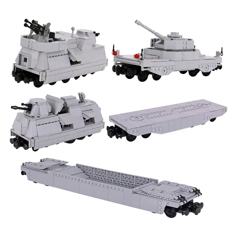 Lego Compatible Military Tank - MOC مدينة دبابة عسكرية المدمرة مركبة
