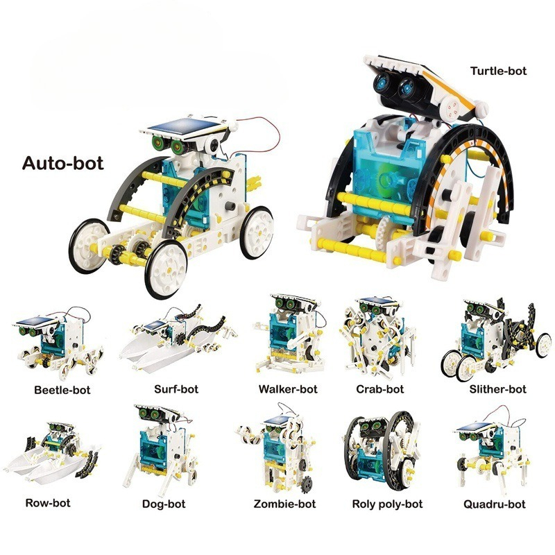 Stem Solar Robot Kit For Kids - مجموعات روبوتات تعمل بالطاقة الشمسية، مجموعات