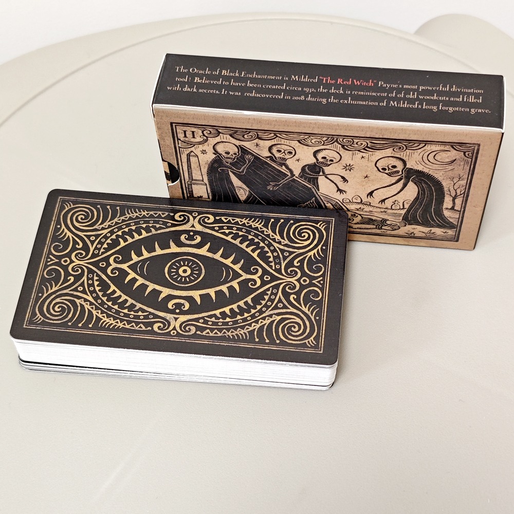 Tarot Cards Deck With Guidebook - Mildred Payne's Oracle 10.3*6 سم من
