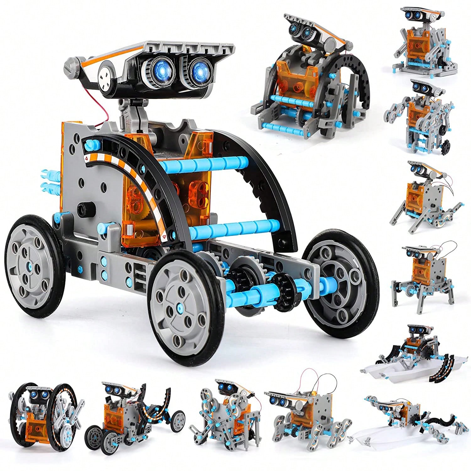 مجموعة ألعاب روبوت شمسي متعدد  - مراجعة Stem Solar Robot Kit For Kids وسعره