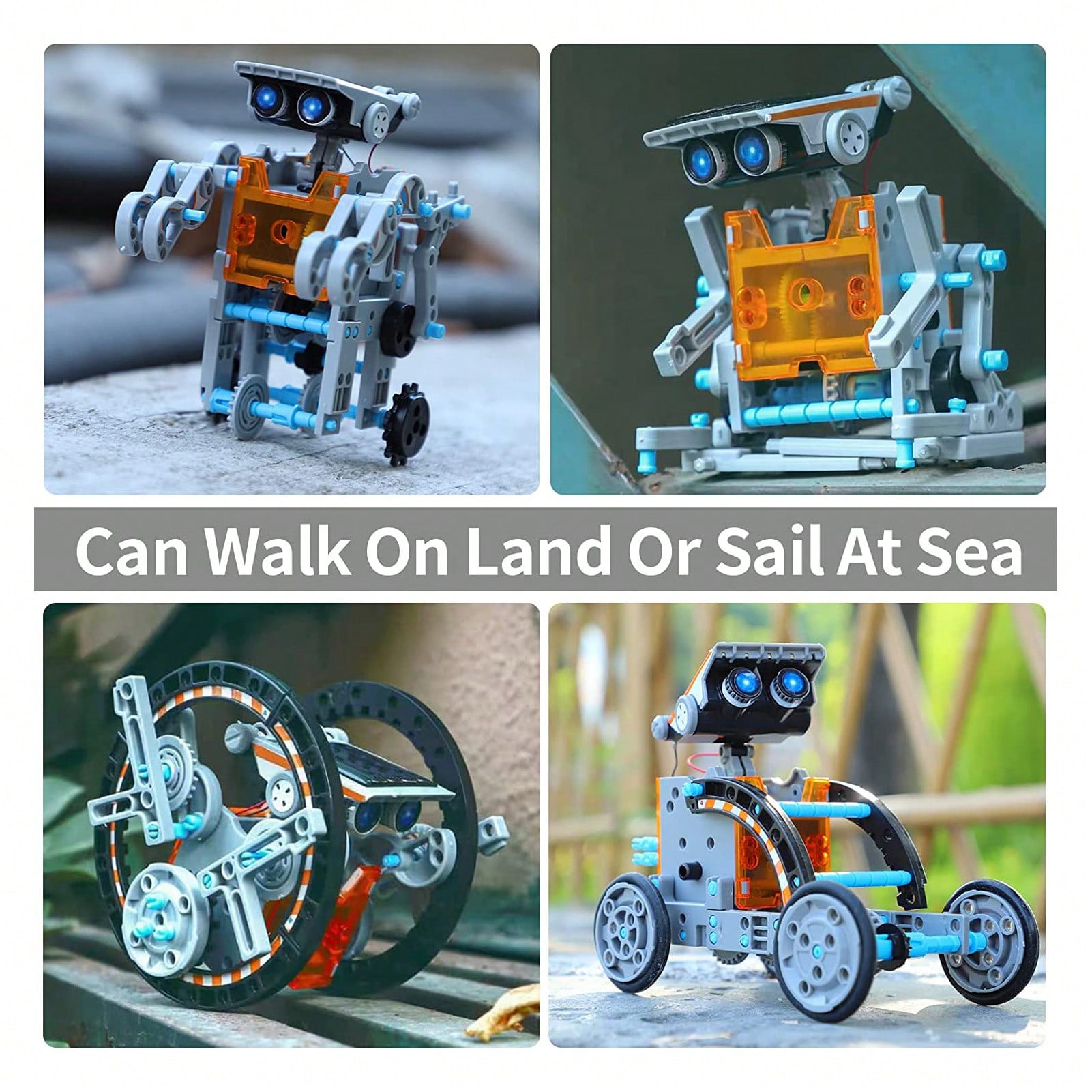 مجموعة ألعاب روبوت شمسي متعدد  - مراجعة Stem Solar Robot Kit For Kids وسعره