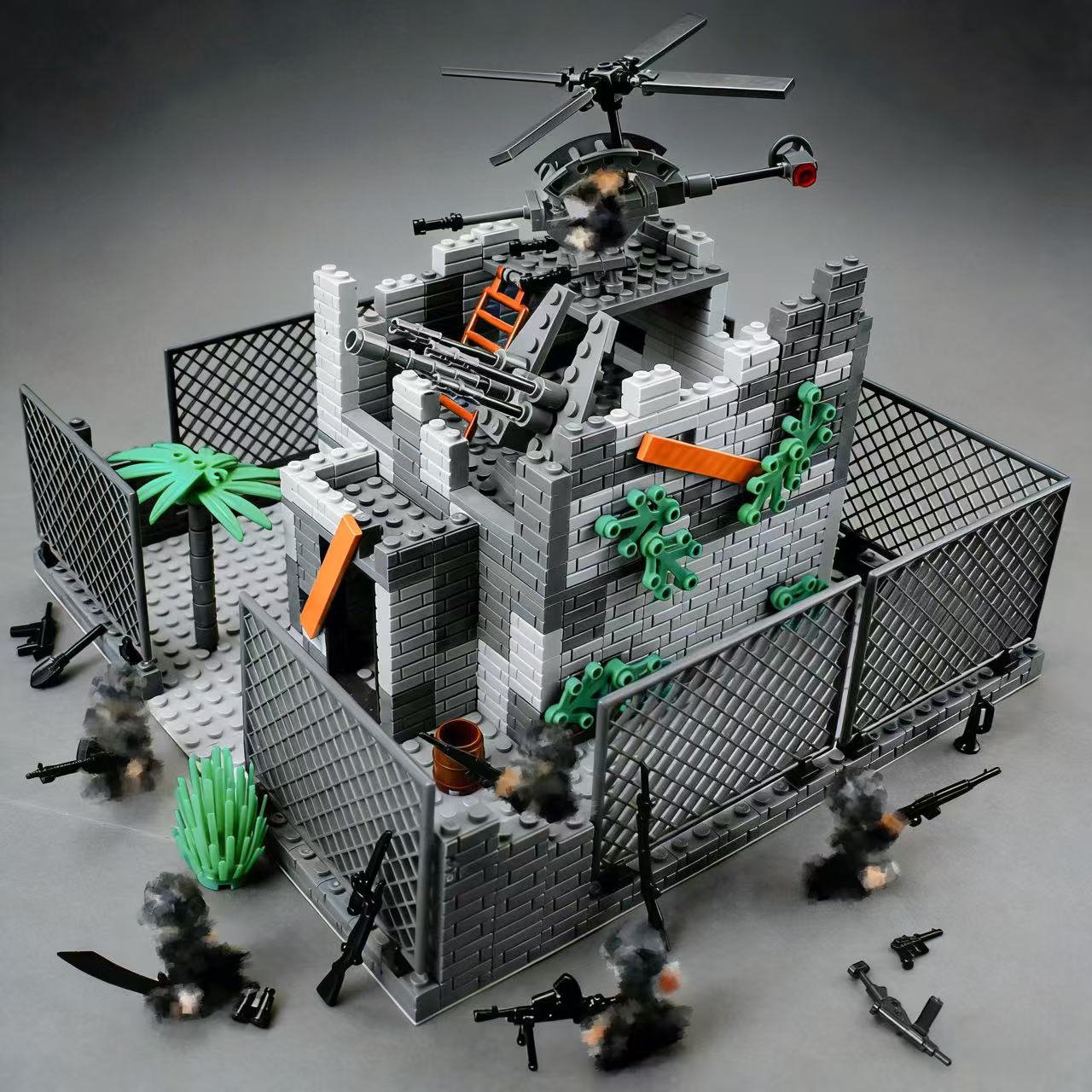 مجموعة بناء معيارية لقاعدة عسك - مراجعة Lego Compatible Military Tank وسعره