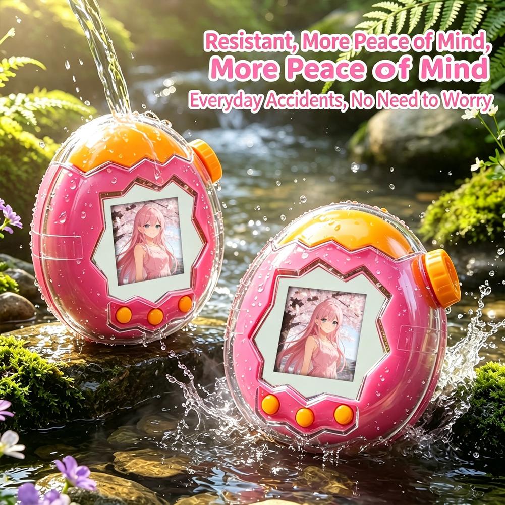 غطاء حماية شفاف من البولي كربو - مراجعة Tamagotchi Electronic Pet Virtual وسعره