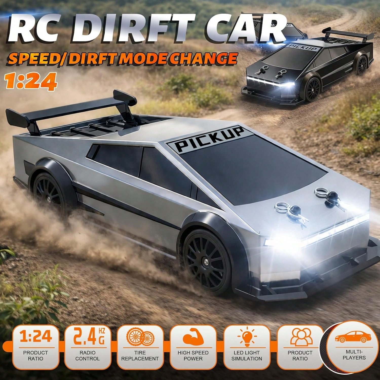 سيارة دريفت تعمل بالتحكم عن بع - مراجعة Rc Drift Car 1 24 Scale 4Wd وسعره