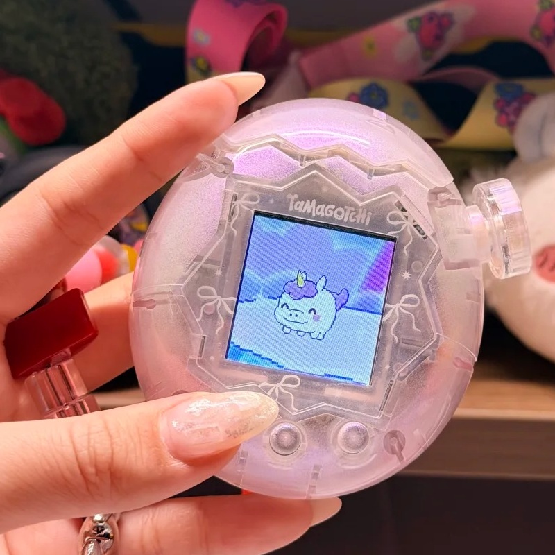 غلاف بديل شفاف مطلي بالرذاذ من - مراجعة Tamagotchi Electronic Pet Virtual وسعره