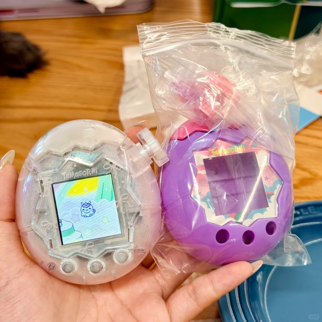 غلاف بديل شفاف مطلي بالرذاذ من - مراجعة Tamagotchi Electronic Pet Virtual وسعره