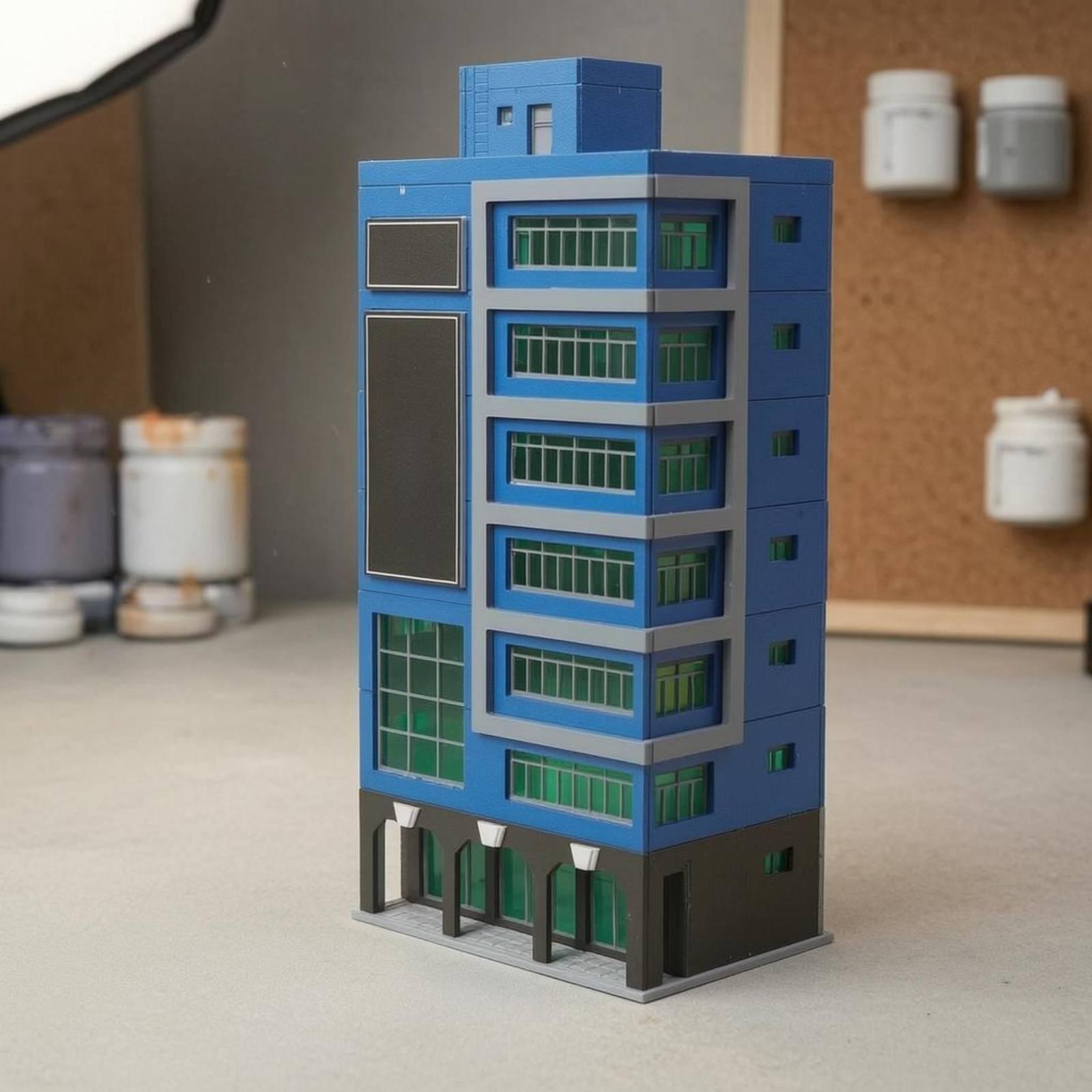 نموذج مبنى مشهد حضري كبير من ا - مراجعة Building Blocks وسعره