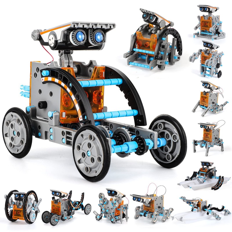 مجموعات روبوتات تعمل بالطاقة ا - مراجعة Stem Solar Robot Kit For Kids وسعره