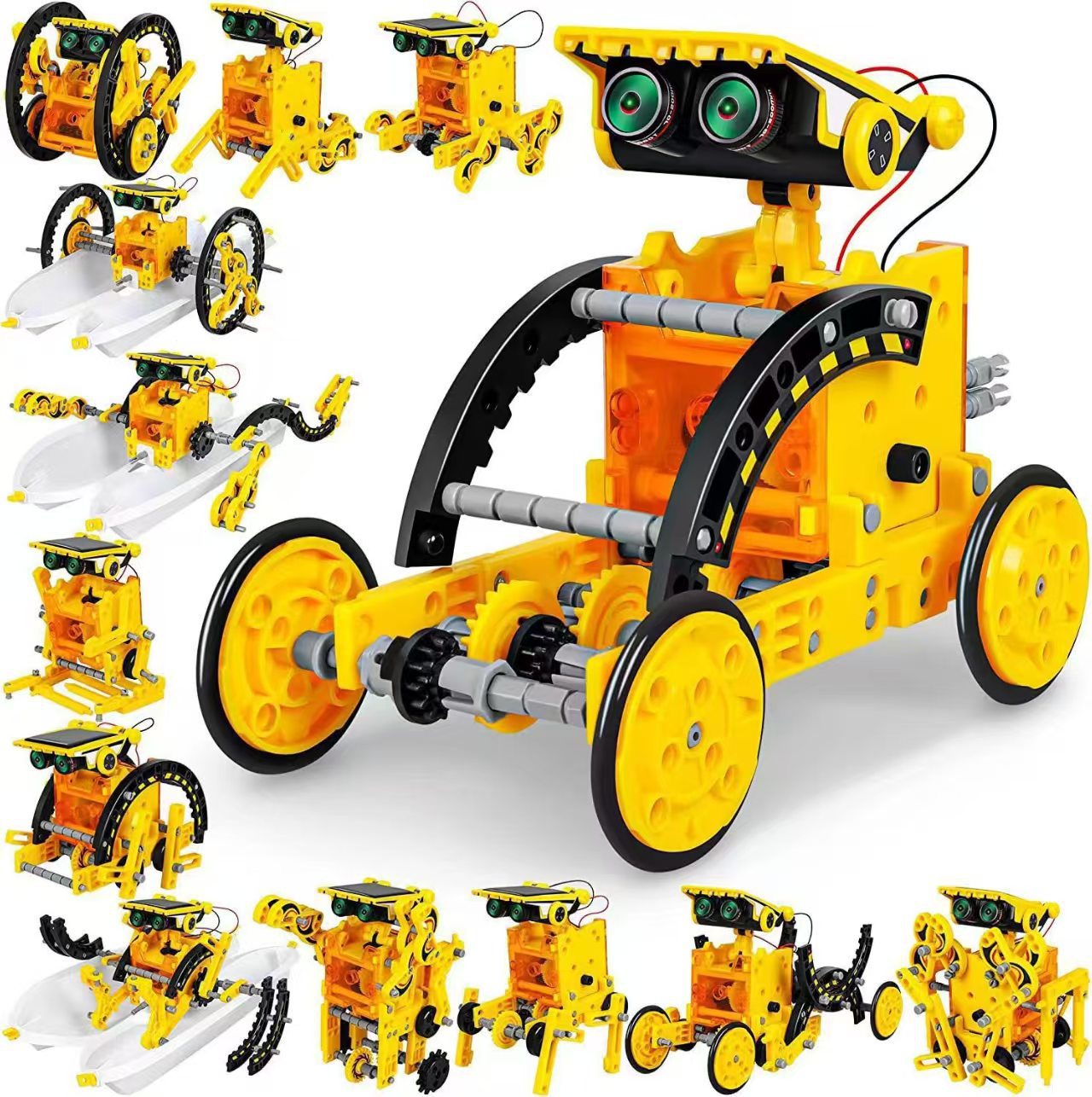مجموعات روبوتات تعمل بالطاقة ا - مراجعة Stem Solar Robot Kit For Kids وسعره