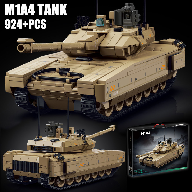 مجموعة مكعبات بناء نموذج دبابة - مراجعة Lego Compatible Military Tank وسعره