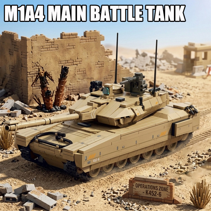 مجموعة مكعبات بناء نموذج دبابة - مراجعة Lego Compatible Military Tank وسعره