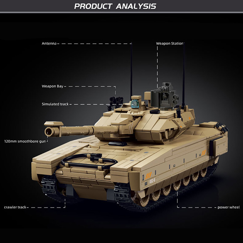 مجموعة مكعبات بناء نموذج دبابة - مراجعة Lego Compatible Military Tank وسعره