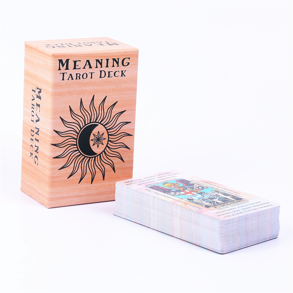 12*7 سنتيمتر معنى سطح التارو ف - مراجعة Tarot Cards Deck With Guidebook وسعره
