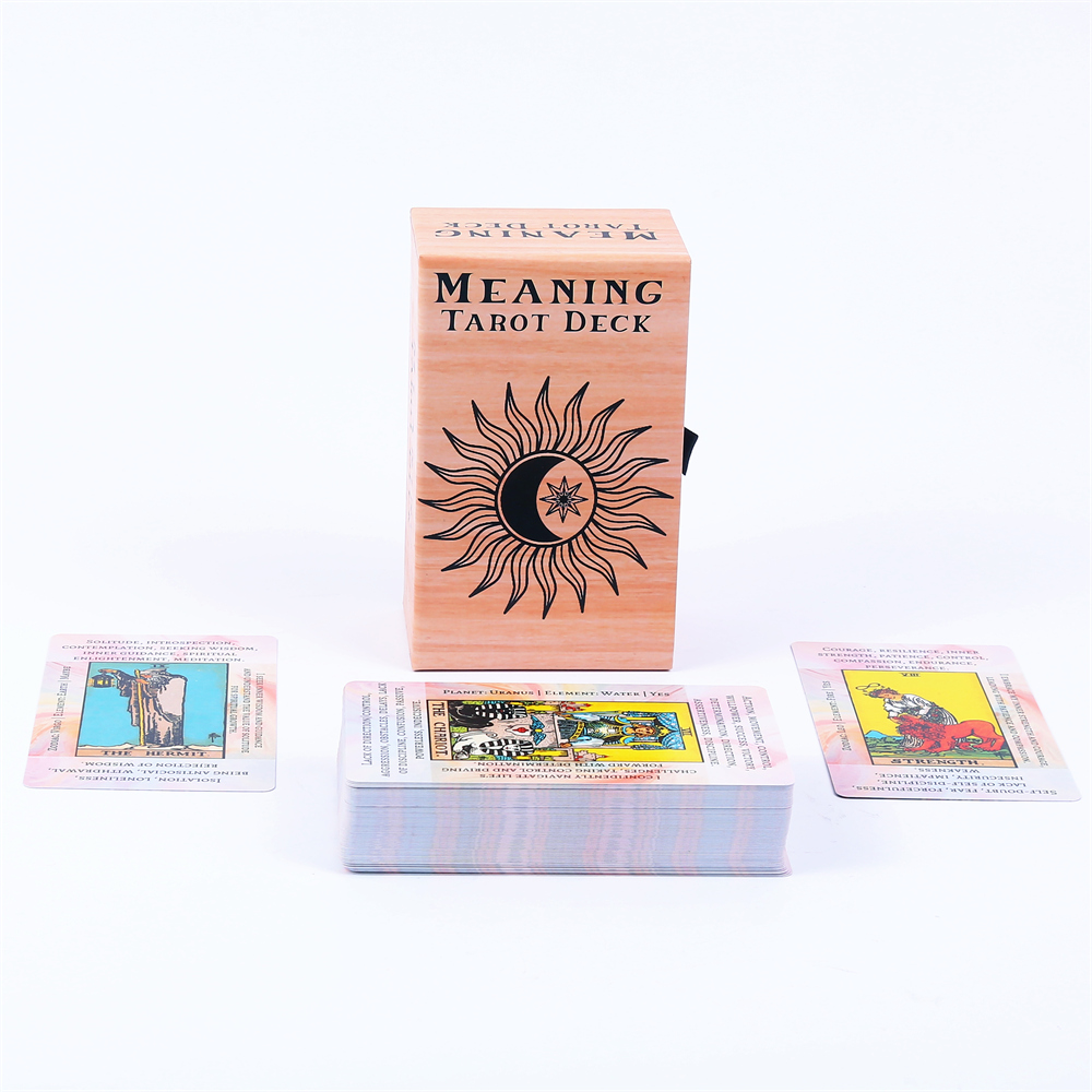 12*7 سنتيمتر معنى سطح التارو ف - مراجعة Tarot Cards Deck With Guidebook وسعره
