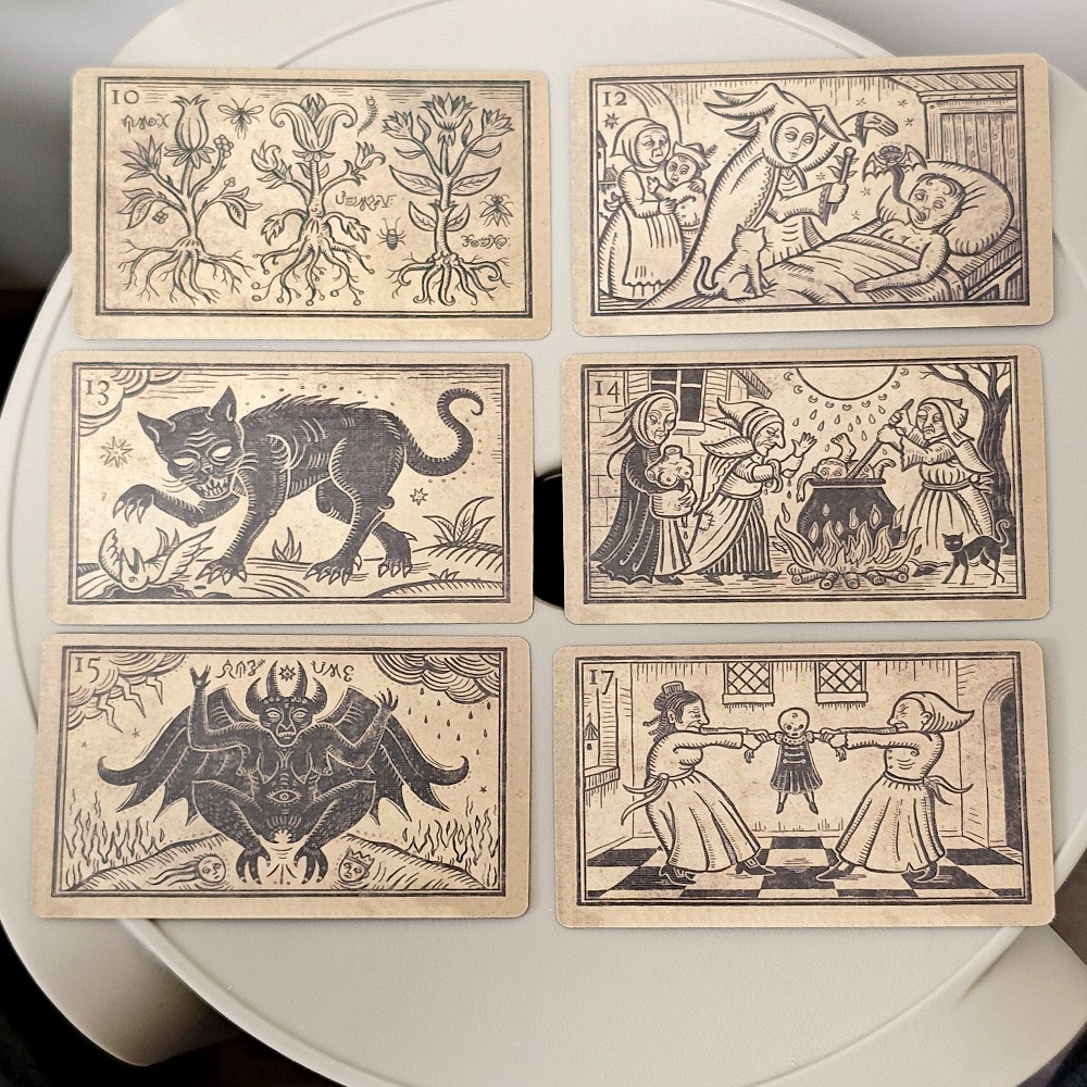 Mildred Payne's Oracle 10.3*6  - مراجعة Tarot Cards Deck With Guidebook وسعره